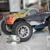 HiSpeed Nitro Monster 1/10 - Xe Tải Đua Địa Hình chạy xăng nitro - Offroad Monster Truck - Nguyên Bộ Kit & Xăng