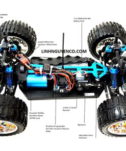 Phụ tùng linh kiện xe đua HSP các loại tỉ lệ 1/10 08 09 2017