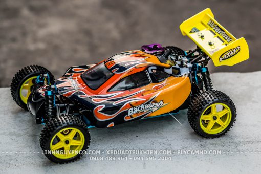 HiSpeed Nitro Buggy xăng máy 18 - 2 số - Backwash 2 Speed Nitro RC Buggy - Nguyên Bộ Kit & Xăng