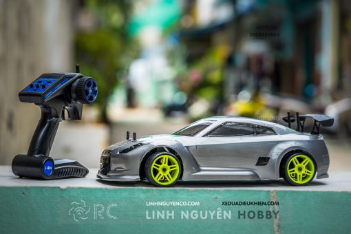 HiSpeed Nitro Onroad chạy xăng máy 18 - 2 số - Onroad 2 Speed Nitro RC Car- Nguyên Bộ Kit và Xăng