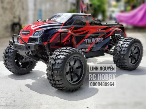 ZD Hobby RC Monster Truck Thunder - Xe đua địa hình chống nước - 1/10 4WD Brushless Electric Monster Truck