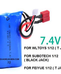 PIN XE 1/12 WLTOYS 12428 12429 Subotech Bg1508 bg1513 bg1518 Feiyue FY-03 2S 7.4v 1500mah LI BATTERY