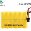 PIN SẠC 7.2V 700MAH DUNG LƯỢNG CAO CHO XE ĐỒ CHƠI