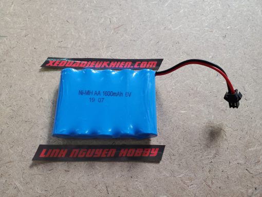 PIN SẠC 6V 1600MAH DUNG LƯỢNG CAO CHO XE ĐỒ CHƠI