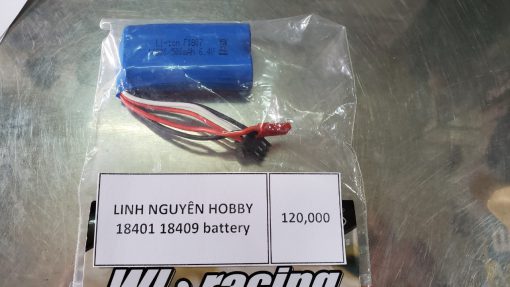 PIN LIFE 2 CELL 6.4V 500MAH CHO XE 8401 8409 TỈ LỆ 1/18