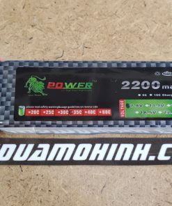 PIN LIPO 2S 7.4V 2200MAH 35C LION POWER CHO XE TỈ LỆ 1/12 1/10