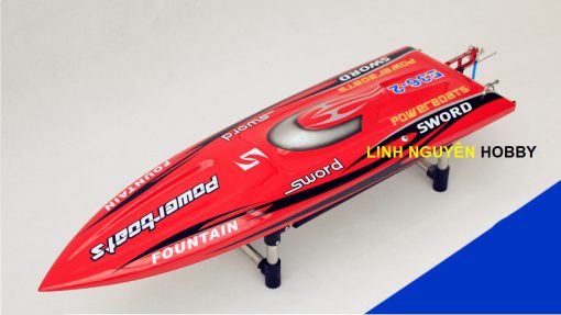 DT Racing Sword Brushless RC Boat / Mono 845 - Combo RTR Kèm pin và remote và sạc