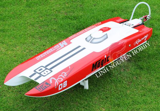 DT Racing Cheetah Brushless RC Boat / Catamaran 815 - Tàu đua tốc độ cao 100kmh