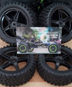 BỘ 4 BÁNH BUGGY TỈ LỆ 1/10 HEX 12MM