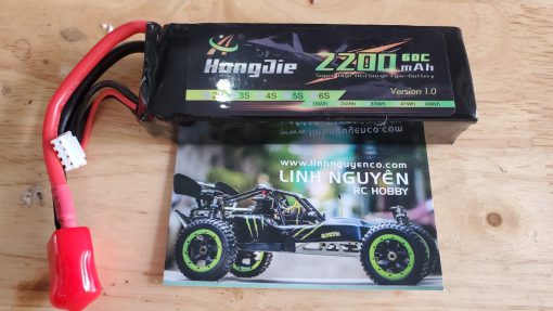 PIN LIPO HJ DÒNG XẢ CAO 2200mah 3S 11.1V 60C