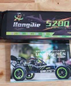 PIN LIPO HJ DÒNG XẢ CAO 5200 2S 7.4V 60C