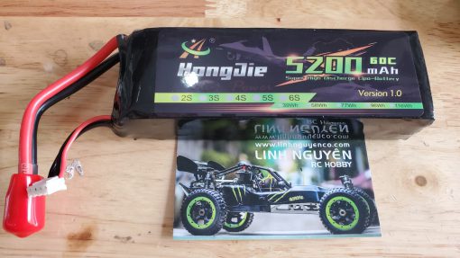 PIN LIPO HJ DÒNG XẢ CAO 5200 3S 11.1V 60C