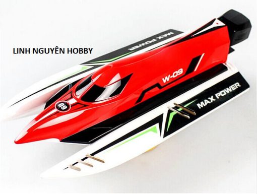 WLtoy XK A-915WL Tàu Cano RC tốc độ cao không chổi than size 45cm - 45km/h High Speed RC Boat