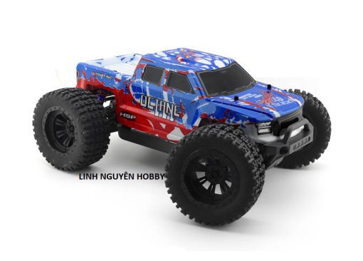 HiSpeed OCTANE Electric MT - XE ĐUA ĐỊA HÌNH MONSTER TRUCK BRUSHLESS BẢN MỚI - 1/10 - 4WD - 2.4G.