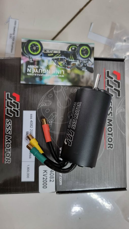 Motor TFL SSS size 4082 2000kv cho tàu 80 85 trở lên