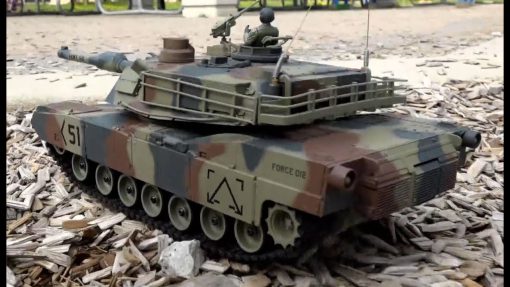 Dàn trận bắn xe tăng điều khiển từ xa USA M1A2 vs Leopard 2A6